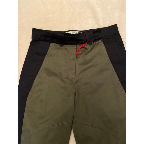 WOMENS ZARA PANTS SRPLS CRG 09 SURPLUS CARGO KHAKI SIZE Small 035 EUC - Picture 3 of 13